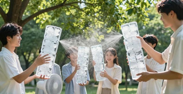 大冰块降温方法_南京雨花台区夏季防暑降温大冰块_大冰块户外活动使用时长